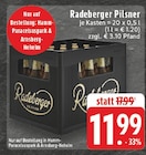 Pilsner im Angebot bei EDEKA in Arnsberg Pilsner Angebote von Radeberger bei EDEKA Arnsberg für 11,99 €