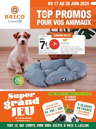 Catalogue Supermarchés de E.Leclerc à Verdun Prospectus E.Leclerc à Verdun, "TOP PROMOS POUR VOS ANIMAUX", 12 pages, 17/06/2025 - 28/06/2025