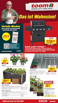 toom Baumarkt Prospekt der Woche "Respekt, wer's selber macht." Seite 1, 11.04.2026 bis 17.04.2026 für Schwäbisch Gmünd Aktueller toom Baumarkt Prospekt "Respekt, wer's selber macht." Seite 1 von 26 Seiten für Schwäbisch Gmünd