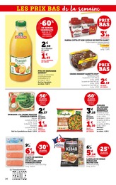 Prix et réduction Purée de fruits dans le prospectus Super U en cours Offre Purée de fruits dans le catalogue Super U du moment à la page 26