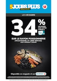 Prospectus Super U à Parmain, "5 JOURS PLUS U", 1 page, 05/12/2025 - 05/12/2025