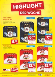 Bier im Netto Marken-Discount Prospekt "Aktuelle Angebote" mit 57 Seiten (Pulheim)