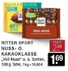 Nussklasse Voll-Nuss Angebote von Ritter Sport bei E center Ratingen für 1,69 €