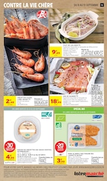 Prix et réduction Crustacés dans le prospectus Intermarché Super en cours Offre Crustacés dans le catalogue Intermarché Super du moment à la page 15