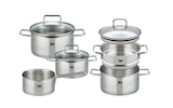 Topfset Smart Steam aus Edelstahl in silber, 5-teilig im Angebot bei HARDECK in Neuss Topfset Smart Steam aus Edelstahl in silber, 5-teilig Angebote von Elo bei HARDECK Neuss für 89,99 €