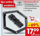 Faltschloss 85 cm Angebote von Zündapp bei Netto Marken-Discount Straubing für 17,99 €