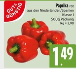 Paprika rot im E xpress Prospekt Paprika rot von im aktuellen E xpress Prospekt für 1,49 €