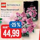 Rosa Rosenstrauß Angebote von LEGO Botanicals bei Kaufhaus Stolz Schwerin für 44,99 €