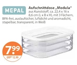 Aufschnittdose Modula von MEPAL im aktuellen V-Markt Prospekt für 7,99 €