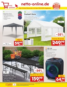 Bierzeltgarnitur im Netto Marken-Discount Prospekt "Aktuelle Angebote" mit 65 Seiten (Bremen)