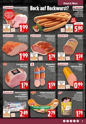 Würstchen im EDEKA Prospekt in Rheine Aktueller EDEKA Prospekt mit Würstchen, "Aktuelle Angebote", Seite 9