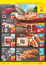Rindfleisch im Netto Marken-Discount Prospekt "Aktuelle Angebote" auf Seite 39