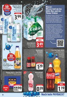 Volvic im EDEKA Prospekt "Aktuelle Angebote" mit 24 Seiten (Monheim (Rhein))