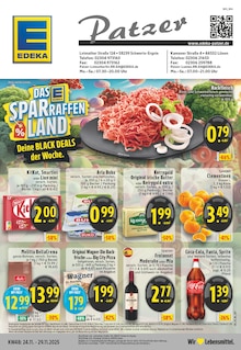 EDEKA Prospekt der Woche "Aktuelle Angebote" Seite 1, 24.11.2025 bis 29.11.2025 für Schwerte Aktueller EDEKA Prospekt "Aktuelle Angebote" Seite 1 von 24 Seiten für Schwerte