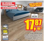 Design-Vinyl-Klick-Belag bei wohnen & sparen Stelter im Warendorf Prospekt für 17,87 €