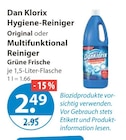 Hygiene-Reiniger Original von Dan Klorix im aktuellen V-Markt Prospekt für 2,49 €