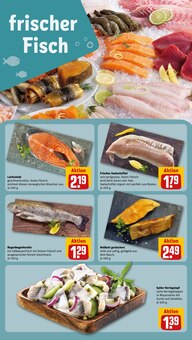 Lachs im aktuellen REWE Prospekt (Duisburg) Lachs im REWE Prospekt "Dein Markt" mit 34 Seiten (Duisburg)