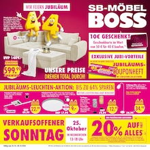 SB Möbel Boss Prospekt für Neunkirchen: "UNSERE PREISE DREHEN TOTAL DURCH!", 12 Seiten, 24.10.2026 - 30.10.2026