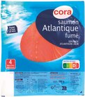 Saumon Atlantique fumé - CORA en promo chez Supermarchés Match Mulhouse à 5,39 €