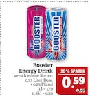 Energy Drink Angebote von Booster bei Marktkauf Altenburg für 0,59 €