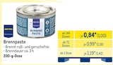 Brennpaste für 1,00 € bei METRO im Angebot Brennpaste im aktuellen METRO Prospekt