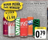 Aktuelle Cola Angebote bei EDEKA in Krefeld Aktuelles Coca-Cola Angebot bei EDEKA in Krefeld ab 0,79 €