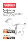Ausstechform "Martinsgans" im Angebot bei V-Markt in Memmingen Ausstechform "Martinsgans" Angebote von westmark bei V-Markt Memmingen für 3,49 €