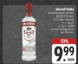 Vodka im Angebot bei E center in Plauen Vodka Angebote von Smirnoff bei E center Plauen für 9,99 €