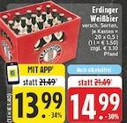 Weißbier im Angebot bei E center in Bad Salzuflen Weißbier Angebote von Erdinger bei E center Bad Salzuflen für 13,99 €