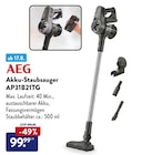 Akku-Staubsauger AP31B21TG von AEG im aktuellen ALDI SÜD Prospekt