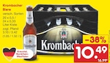 Biere im Angebot bei Netto Marken-Discount in Kirchlengern Biere Angebote von Krombacher bei Netto Marken-Discount Kirchlengern für 10,49 €