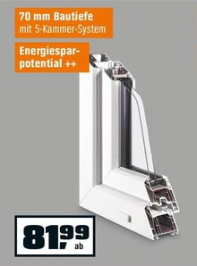 Wohnraum-Fenster bei OBI in Saarbrücken Wohnraum-Fenster im Angebot bei OBI Saarbrücken für 81,99 €