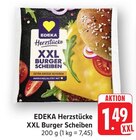 Aktuelles Herzstücke XXL Burger Scheiben Angebot bei E center in Freiburg (Breisgau) ab 1,49 €