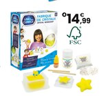 Fabrique tes cristaux | 8 ans - LE LABO DES CURIEUX - JouéClub Fabrique tes cristaux | 8 ans - LE LABO DES CURIEUX à 14,99 € dans le catalogue JouéClub