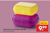 Snackdosen von Tupperware für 0,99 € bei Netto Marken-Discount im Angebot Snackdosen von Tupperware im aktuellen Netto Marken-Discount Prospekt