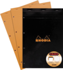 Lot de 3 blocs - RHODIA - Monoprix Margaret pn Lot de 3 blocs - RHODIA à 4,19 € dans le catalogue Monoprix Margaret pn