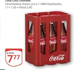 Coca-Cola im Angebot bei GLOBUS in Groß-Gerau Coca-Cola Angebote bei GLOBUS Groß-Gerau für 7,77 €