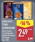 Trinkschokolade Typ Fein von Moser Roth im aktuellen ALDI Nord Prospekt