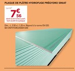 Gedimat Saint-Hilaire-les-Places - Promo Plaque de plâtre hydrofuge Promo Plaque de plâtre hydrofuge à 7,56 € dans le catalogue Gedimat à Saint-Hilaire-les-Places