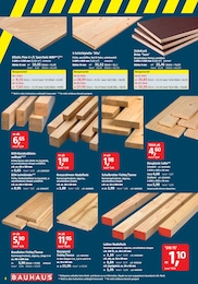 BAUHAUS Holz im Prospekt 