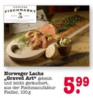 Aktuelle Lachs Angebote bei E center in Ludwigshafen (Rhein) Aktuelles Norweger Lachs "Graved Art" Angebot bei E center in Ludwigshafen (Rhein) ab 5,99 €