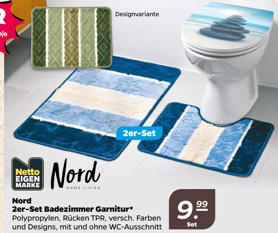 2er-Set Badezimmer Garnitur