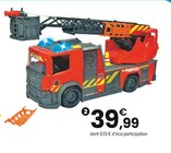 Mon camion pompier scania en promo chez JouéClub Mon camion pompier scania dans le catalogue JouéClub