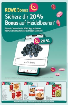 Nutella im REWE Prospekt "Dein Markt" mit 34 Seiten (Kaufbeuren)