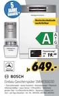 Einbau-Geschirrspüler SMI4EBS03D im Angebot bei MEDIMAX in Voerde Einbau-Geschirrspüler SMI4EBS03D Angebote von BOSCH bei MEDIMAX Voerde für 649,00 €