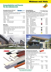 Terrassenplatten Angebote im Prospekt "Holz- & Baukatalog 2023/24" von Holz Possling auf Seite 33