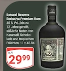 Reserva Exclusiva Premium Rum im Angebot bei GLOBUS in Hanau Reserva Exclusiva Premium Rum Angebote von Botucal bei GLOBUS Hanau für 29,99 €