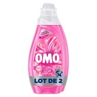 Lessive liquide "Lot de 2" - OMO MON CYCLE COURT PARFUMÉ en promo chez Carrefour Villeurbanne à 13,49 €