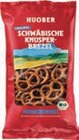 Original schwäbische Bio-Knusper Brezel von Huober im aktuellen tegut Prospekt für 1,49 €