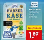 Harzer Käse mit Kümmel im Netto Marken-Discount Prospekt Harzer Käse mit Kümmel von Gutes Land im aktuellen Netto Marken-Discount Prospekt für 1,89 €